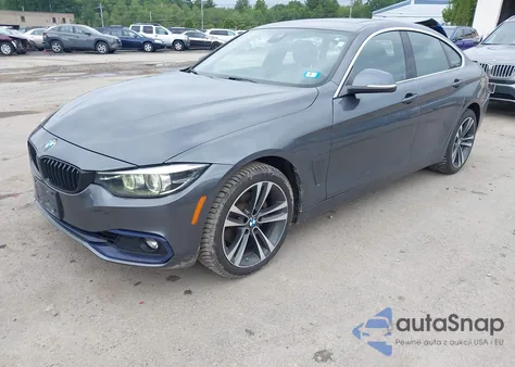 2020 BMW 430I Gran Coupe xDrive из США, поврежденный, VIN WBA4J3C08LBL11533